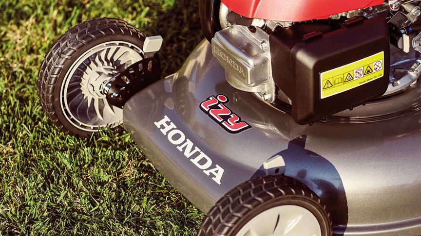 Übersicht IZY Rasenmäher Garten Honda