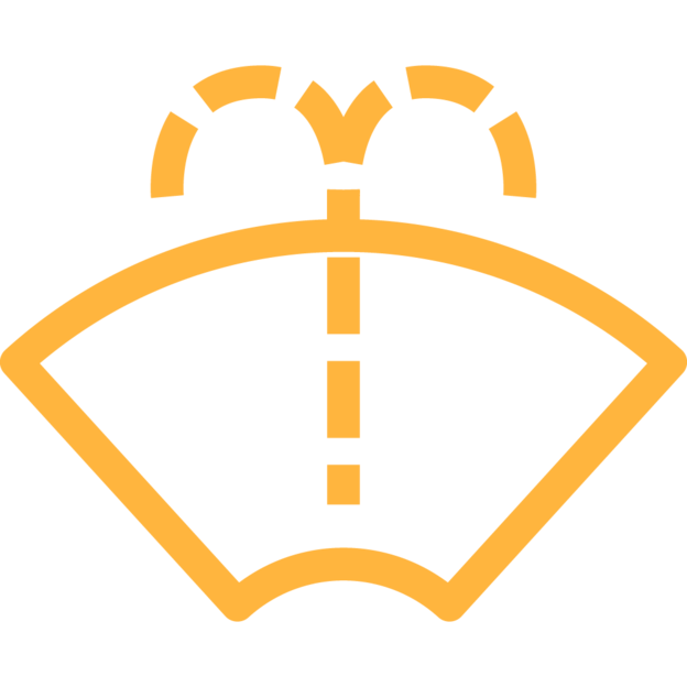 Waschflüssigkeitsstand