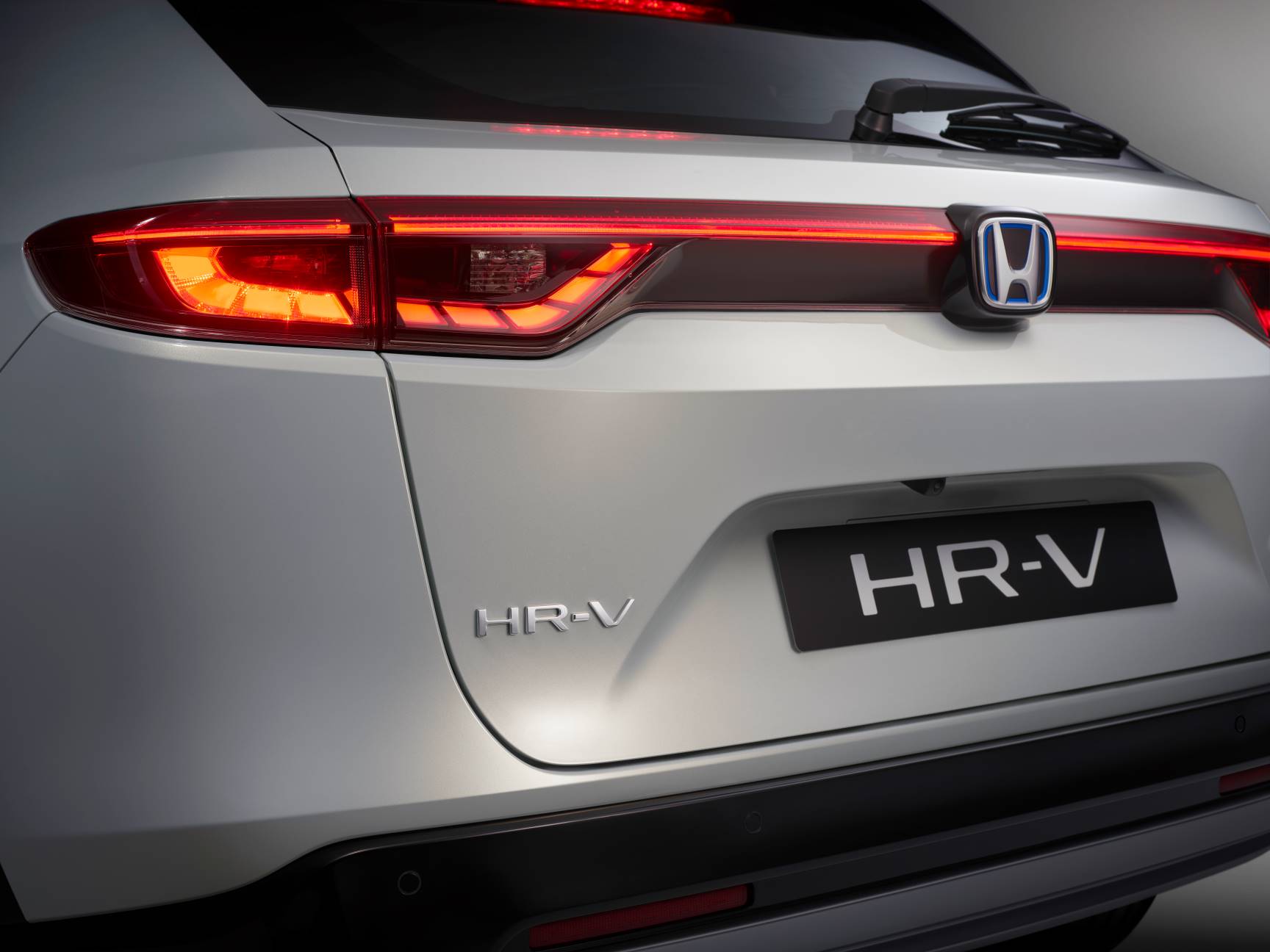 Nahaufnahme, 3/4-Heckansicht des Honda HR-V 