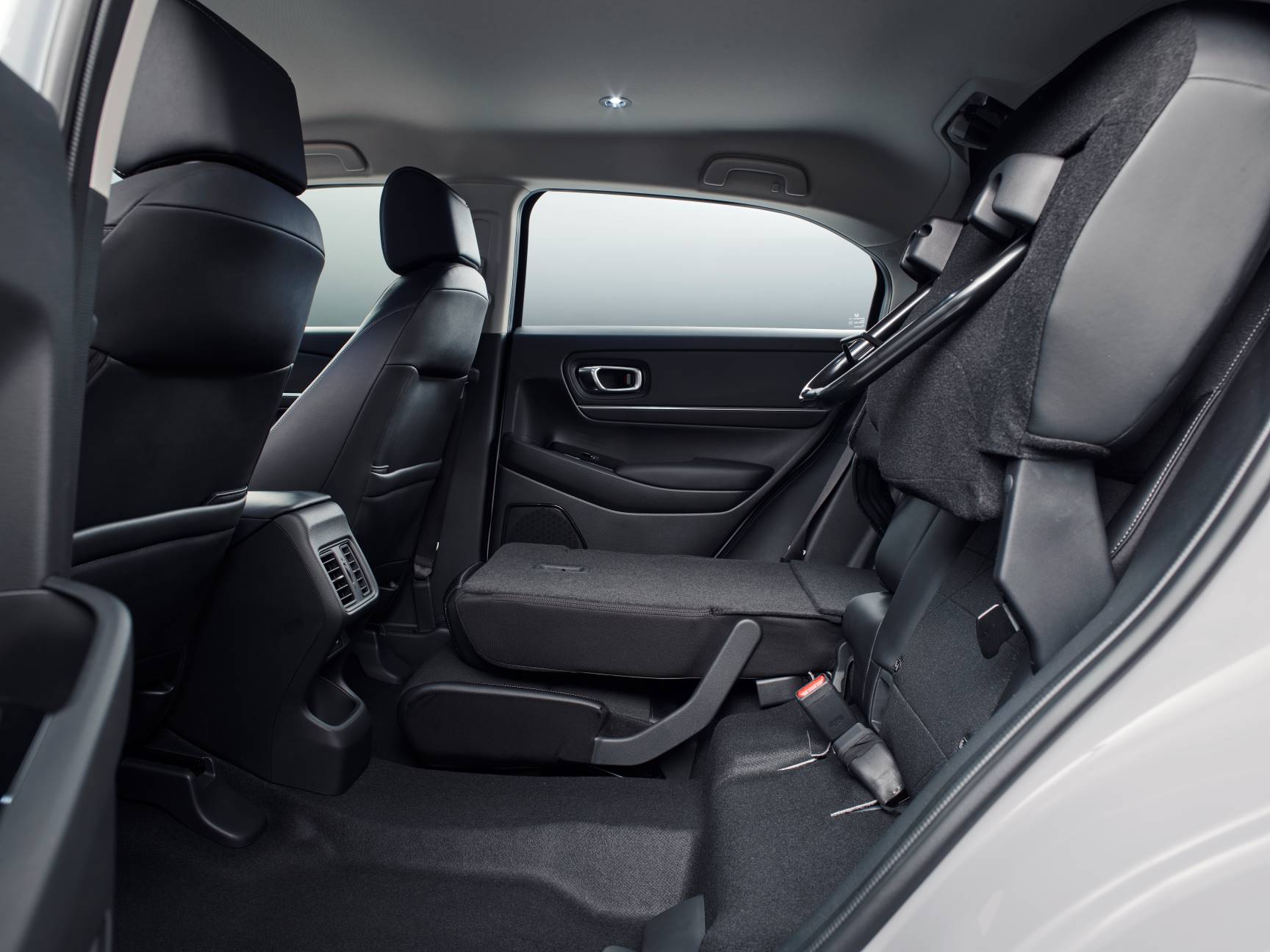 Seitenansicht der Magic Seats des Honda HR-V