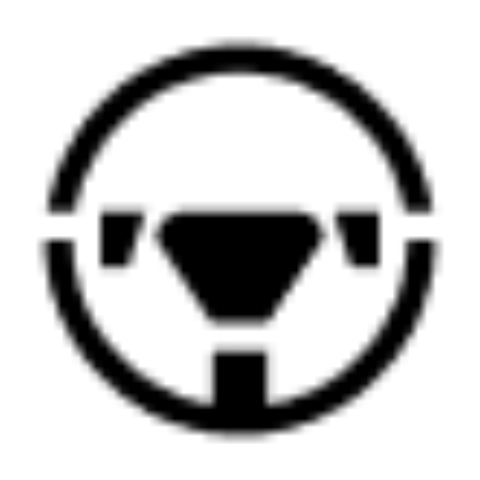 Lenkrad-Symbol