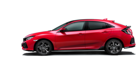 Seitenansicht der Honda Civic