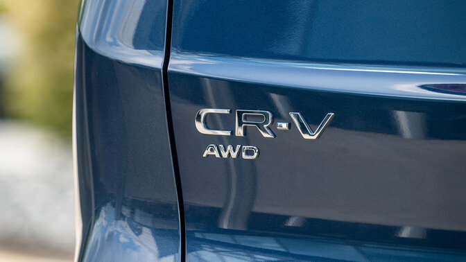 Honda CR-V Hybrid-SUV, Heckansicht