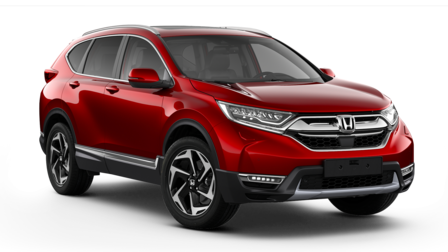 Honda CR-V Modellvergleichsabbildung.