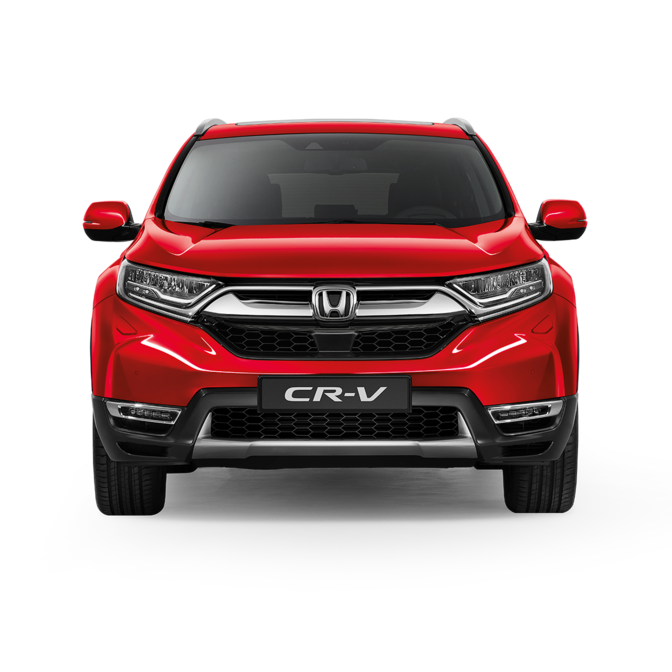 Frontansicht Honda CR-V.