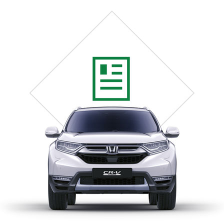 Honda CR-V Hybrid, Broschürensymbol.