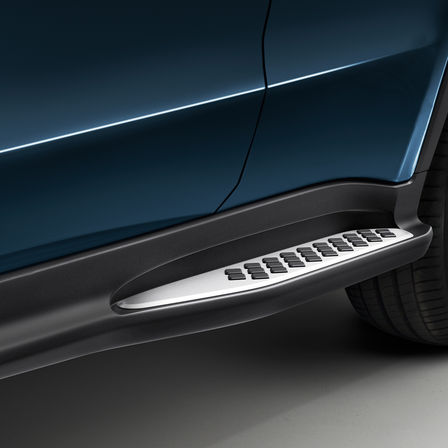 Nahaufnahme des Türschwellers des Honda HR-V
