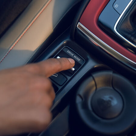 Nahaufnahme Innenraum: Drive Mode