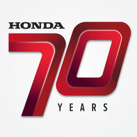 Logo zum 70.&nbsp;Geburtstag von Honda.