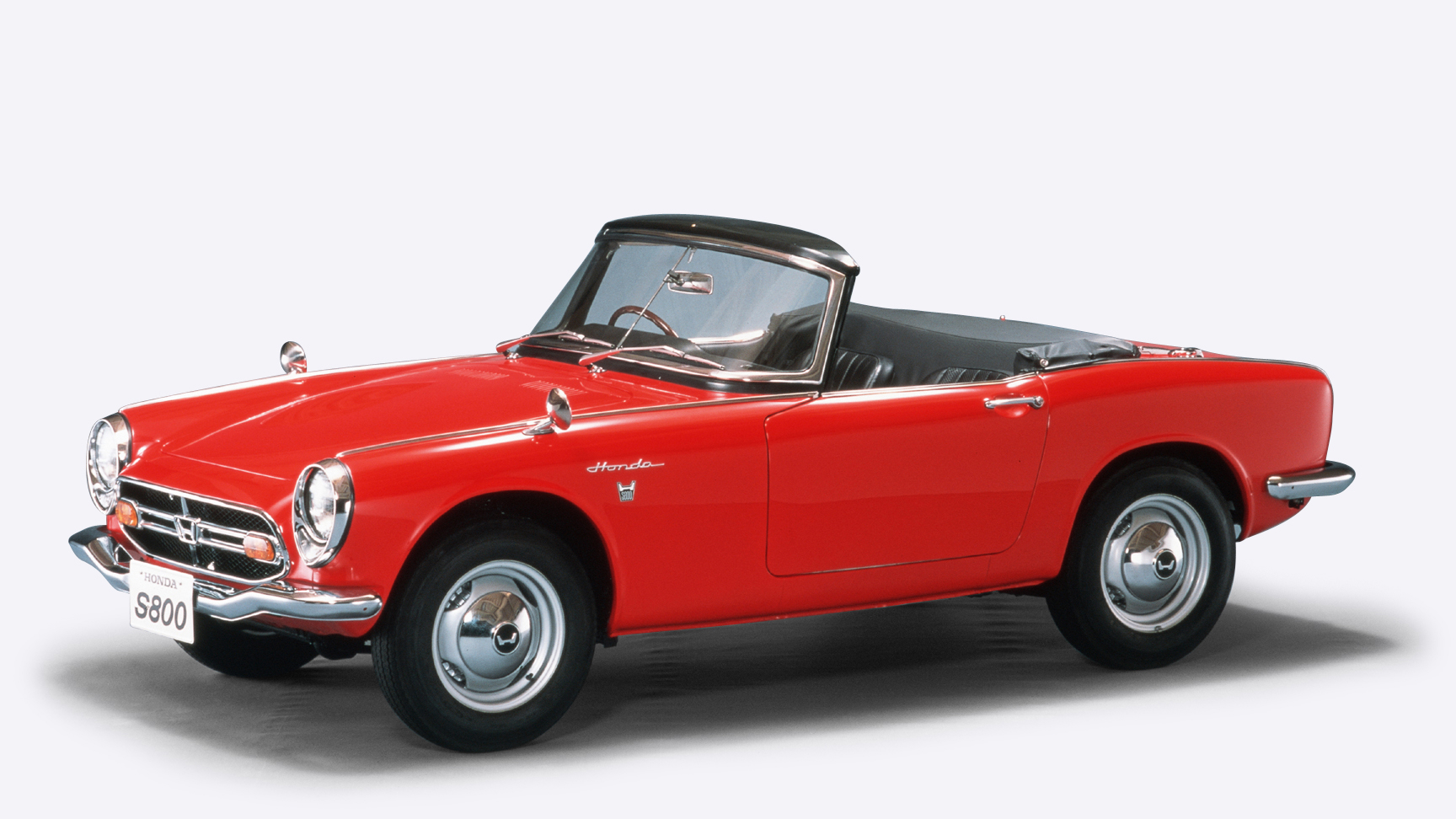 Honda S800, 3/4-Frontansicht.