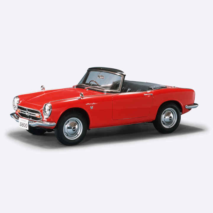 Honda S800, 3/4-Frontansicht.
