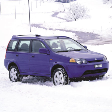 Dreiviertel-Vorderansicht des originalen Honda HR-V.