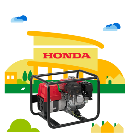 Honda Generator EU 20 i mit Abgasschlauch in 91080 Marloffstein