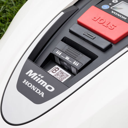 Nahaufnahme des Bedienfelds des Honda Miimo.