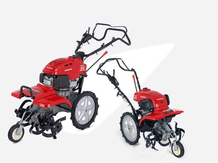 2 Honda Motorfräsen.