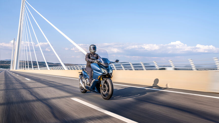 Honda Forza 125 im Freien