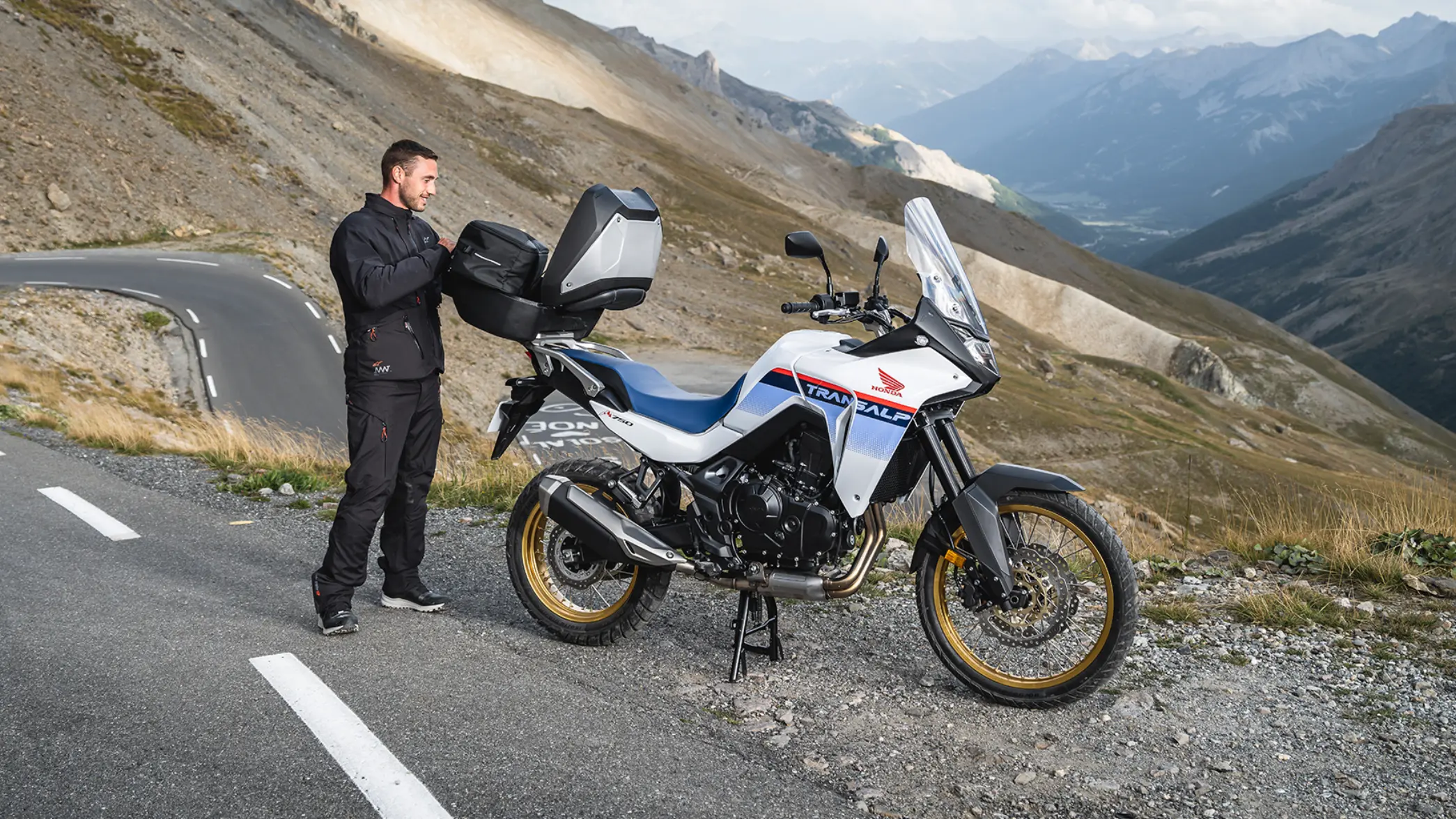 Video: Honda Transalp Urban-Paket
