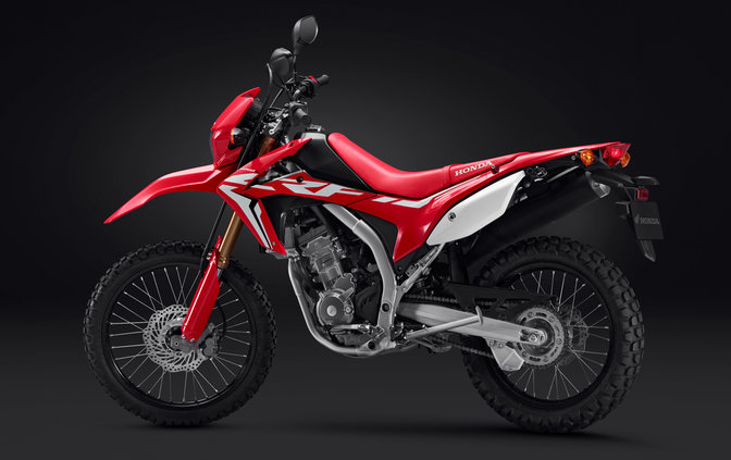 CRF250L, linke Seite