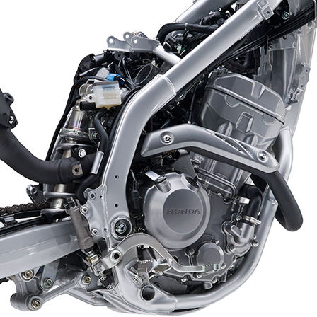 CRF250L, Nahaufnahme des Motors