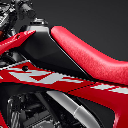 CRF250L, Nahaufnahme des Kraftstofftanks