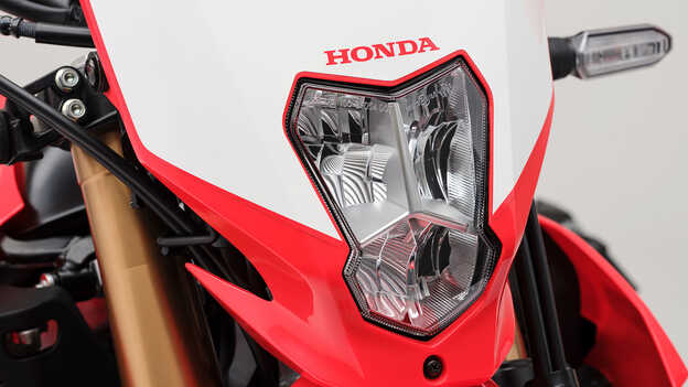 Honda CRF300L- und CRF300 Rally-Motorrad.