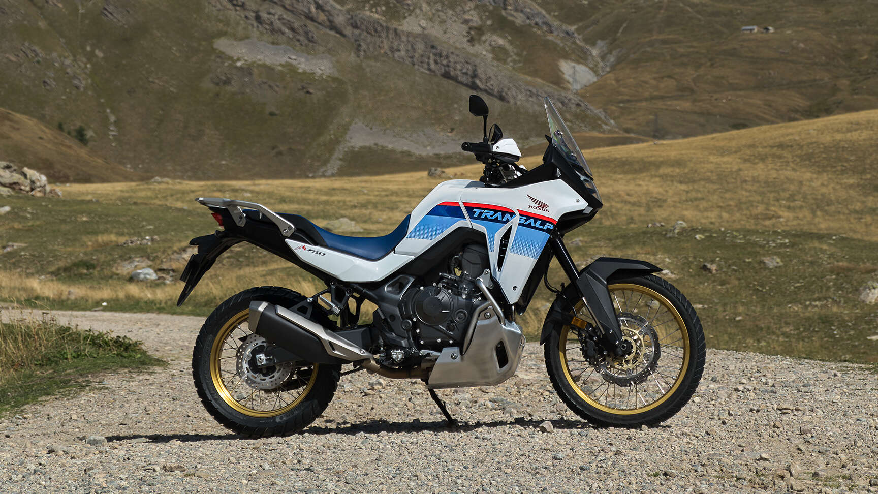 XL750 Transalp mit Rallye-Paket.