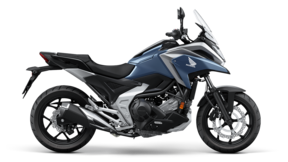 Seitenansicht einer Honda NC750X im Studio