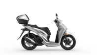 SH125i mit Smart Top Box 2026 Matte Lucent Silver Metallic