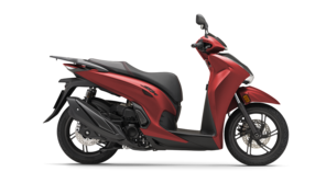 Seitenansicht einer Honda SH350i im Studio