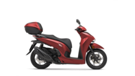 SH350i mit Smart Top Box 2026 Matte Pearl Diaspro Red