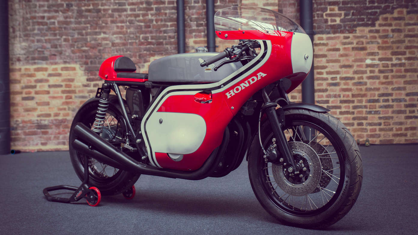 Die 1976 Honda CR750 von MOTOCOM.