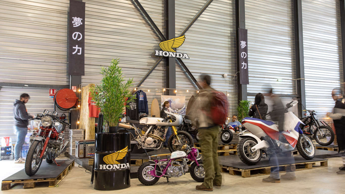 Honda auf dem Wheels and Waves 2018.