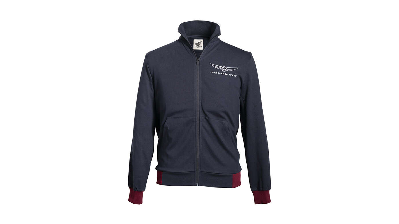 Honda 2024, Gold Wing Sweatshirt mit durchgehendem Reißverschluss