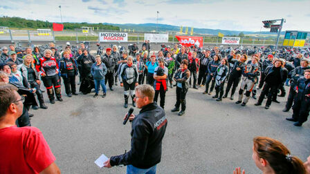 Honda Austria Ladies rider camp with riders