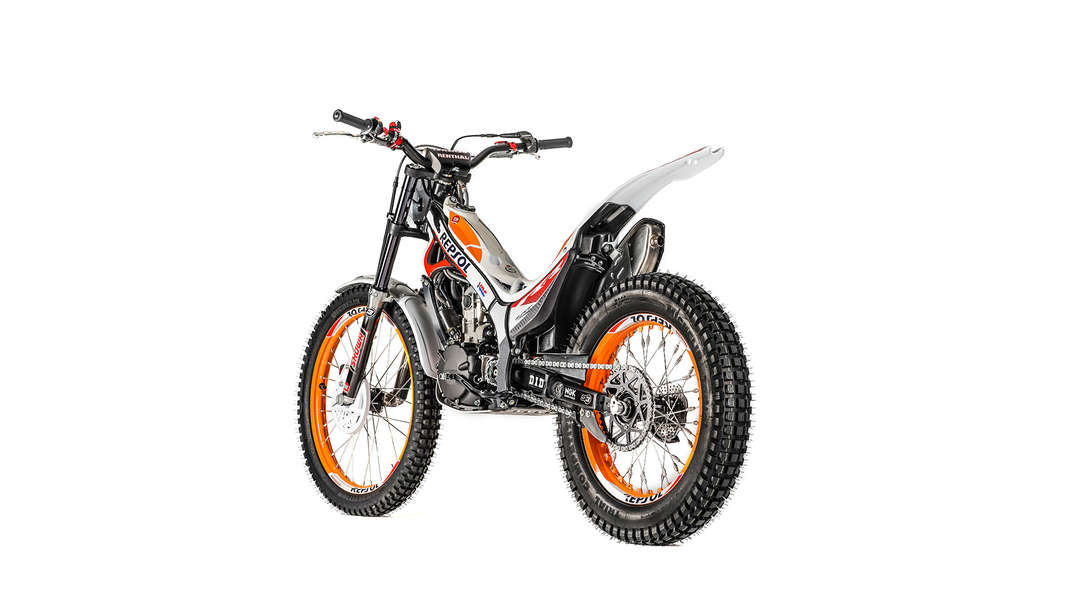 Honda Montesa Cota 4RT 301RR Race Replica Dreiviertel-Seitenansicht