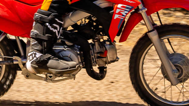CRF110F, Viertaktmotor mit 109 cm³