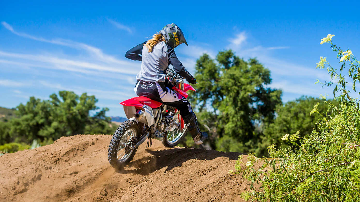 CRF150R – immer unter Kontrolle