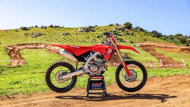 Honda CRF250R Aluminium Twin-Spar Rahmen