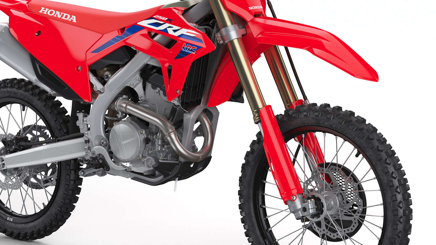 Honda – CRF250R – Neues Showa-Fahrwerk 