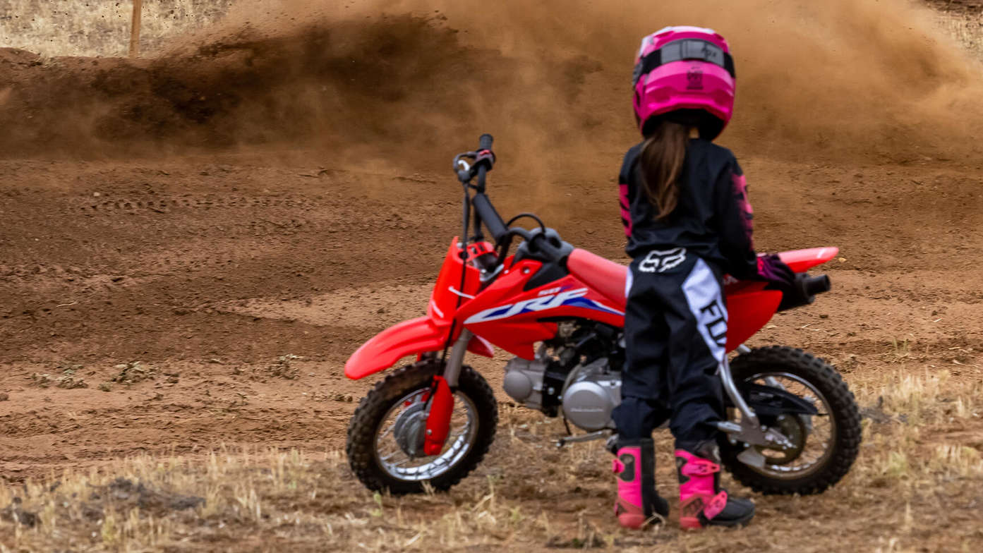 CRF50F – aufsitzen