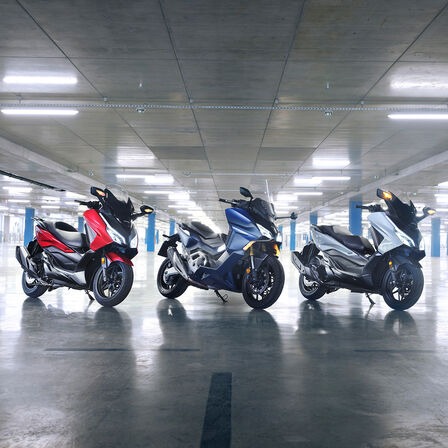 Honda Forza-Rollerfamilie.