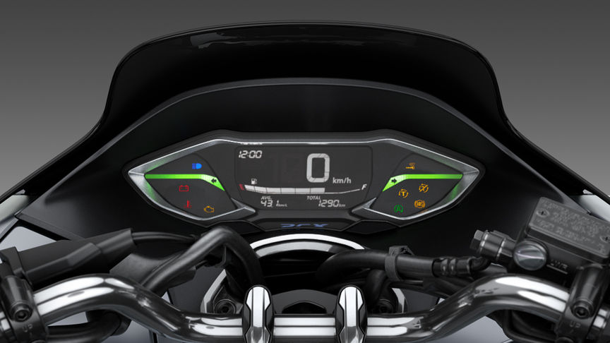 Honda PCX125 – ansprechendes digitales Cockpit