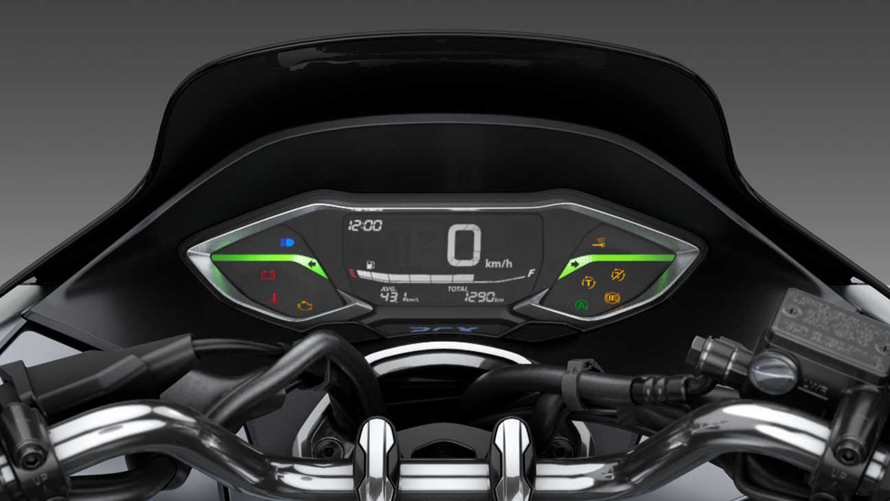 Honda PCX125 – ansprechendes digitales Cockpit