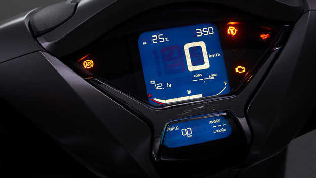 Honda SH350i – Honda Selectable Torque Control (HSTC-Traktionskontrolle)
