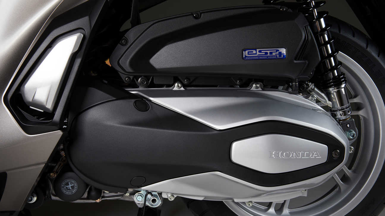 Honda SH350i – leistungsstarker, flüssigkeitsgekühlter SOHC-Motor mit 4 Ventilen