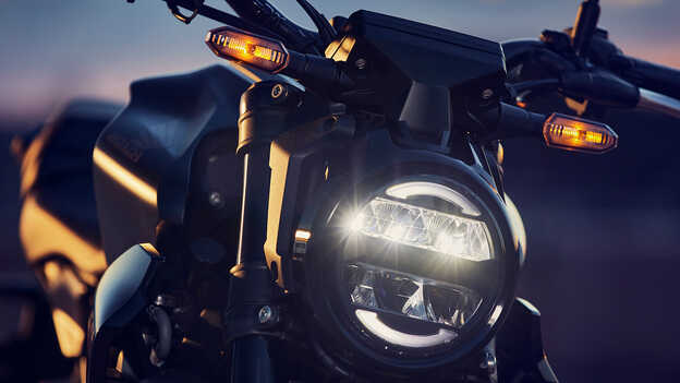 Honda CB300R, Nahaufnahme der kompletten LED-Beleuchtung 