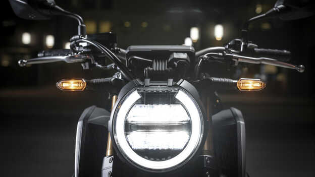 Lichtanlage der CB650R.