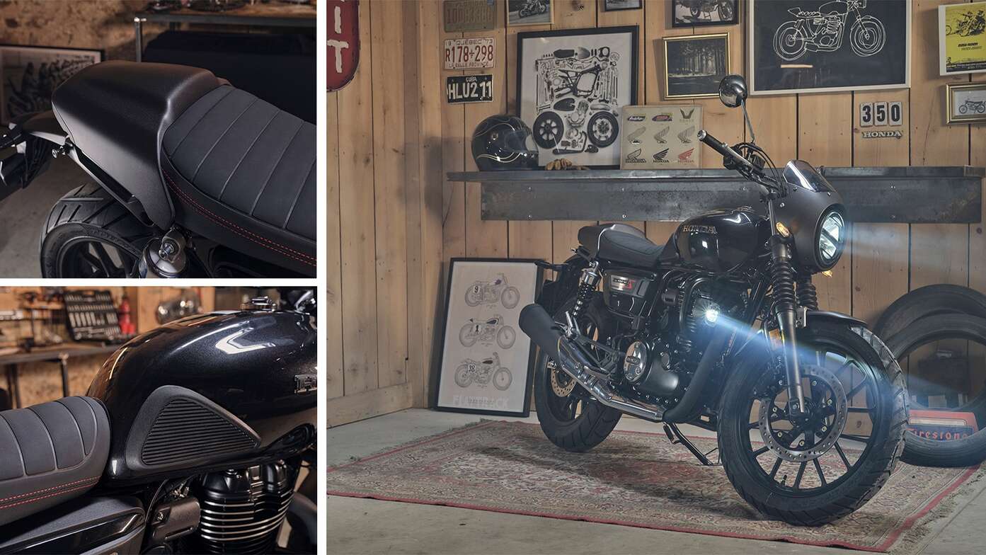 GB350S mit Zubehör aus dem Design-Paket