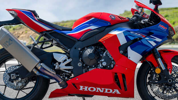 Honda CBR1000RR-R Fireblade with high-revving engine