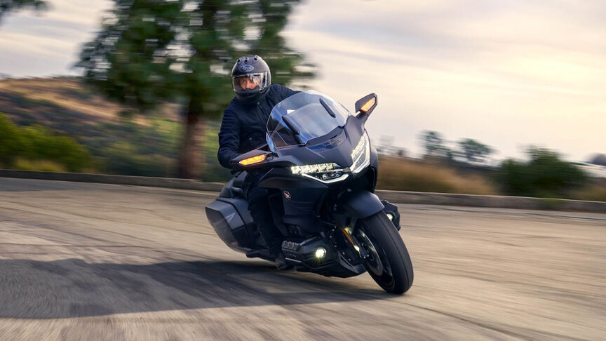 Honda GL1800 Gold Wing, Seitenansicht